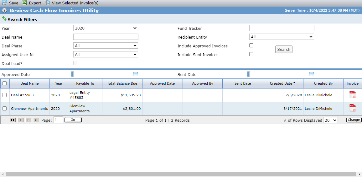 AIM-Utility-CF-Invoices-Review-results.png